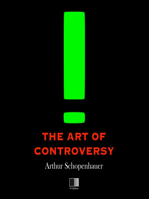 Title details for The Art of Controversy by Arthur Schopenhauer - Available